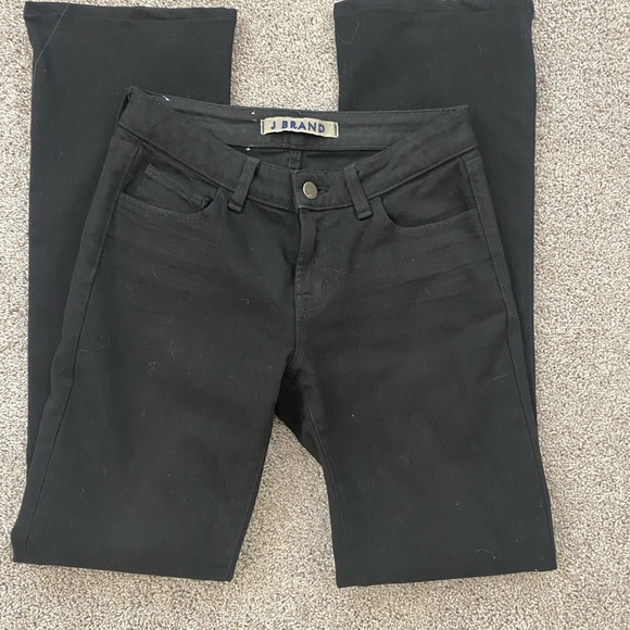 J Brand Denim - EUC J Brand Scarlett Bootcut Jeans Black Jett Jbrand size 27